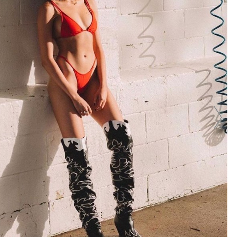 Thigh High Cowgirl Boots